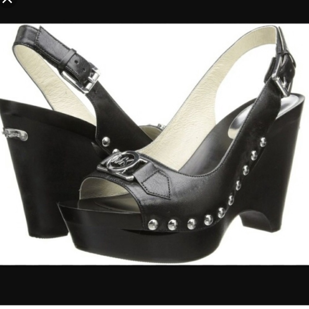 Michael Kors Charm Sling Platform Pump